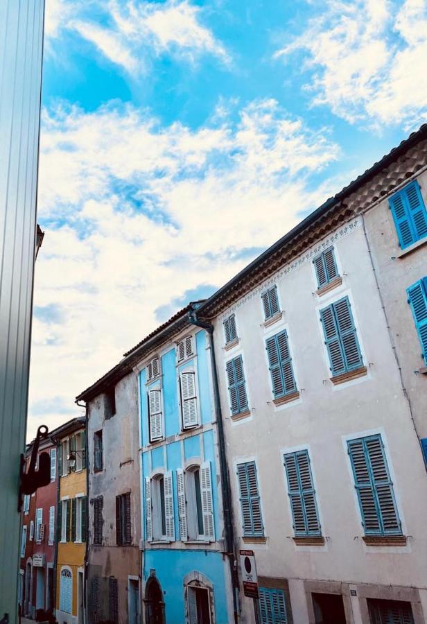 Studio En Duplex La Roquebrussanne Exteriér fotografie